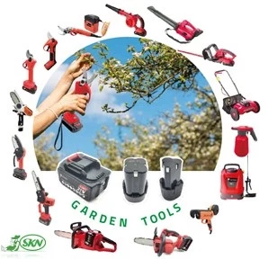 garden cordless tools + ابزار شارزی باغبانی